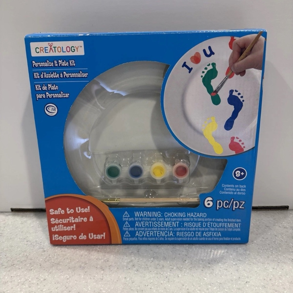 New Creatology Personalize It Plate Kit